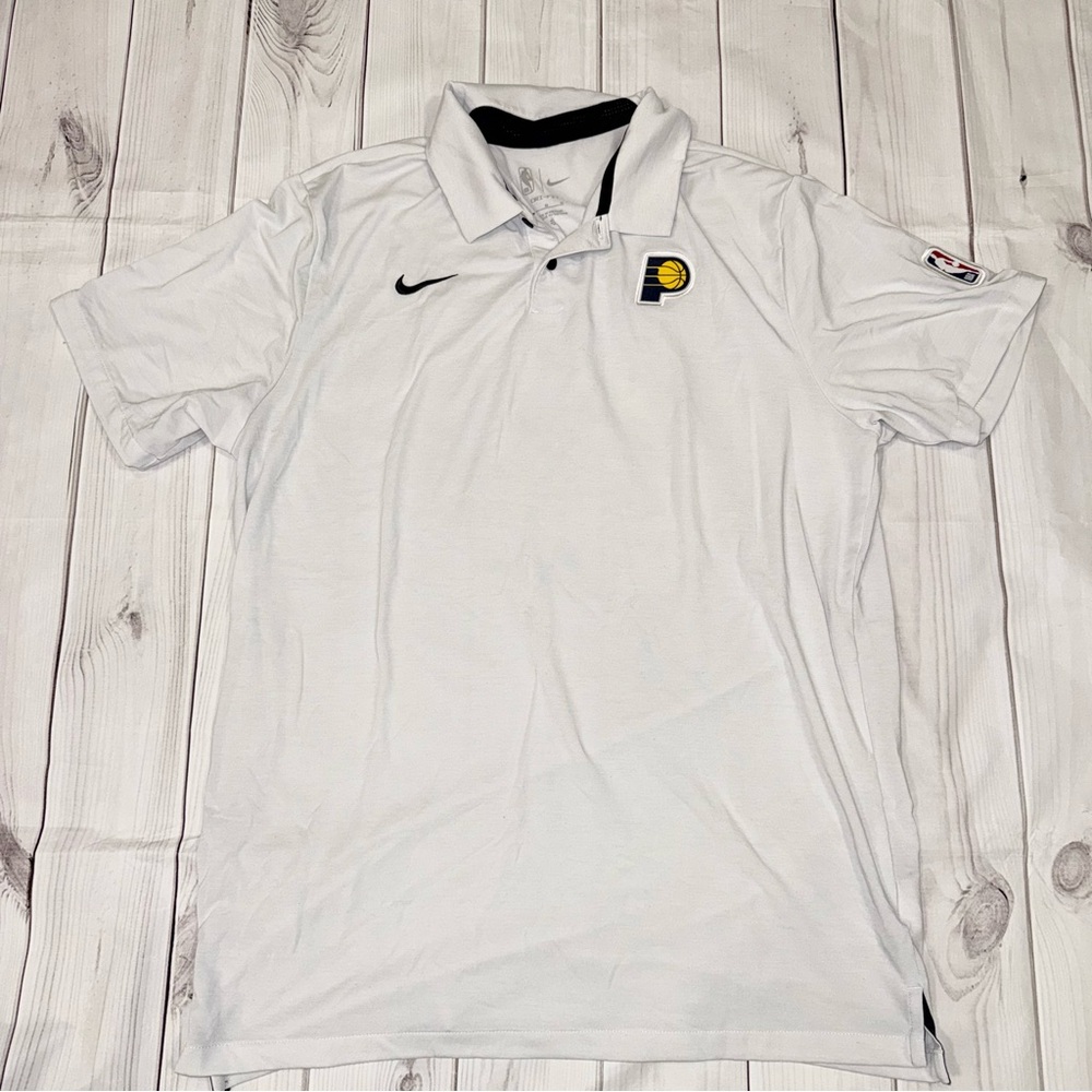 Indiana Pacer's NBA Polo Nike Dri-fit - Men's Size Medium